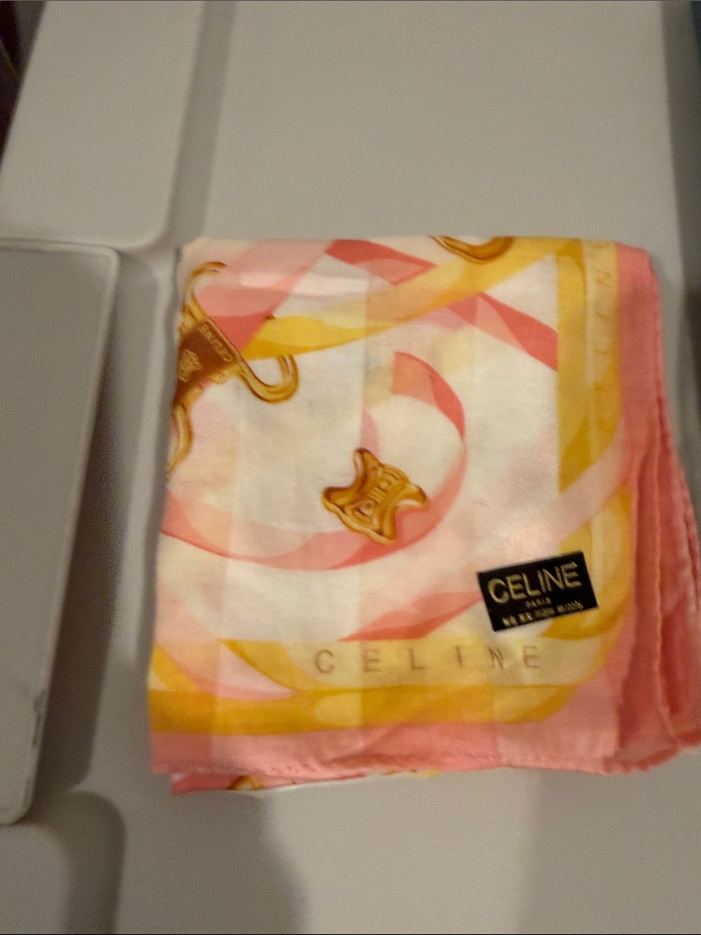 Celine cotton handkerchief